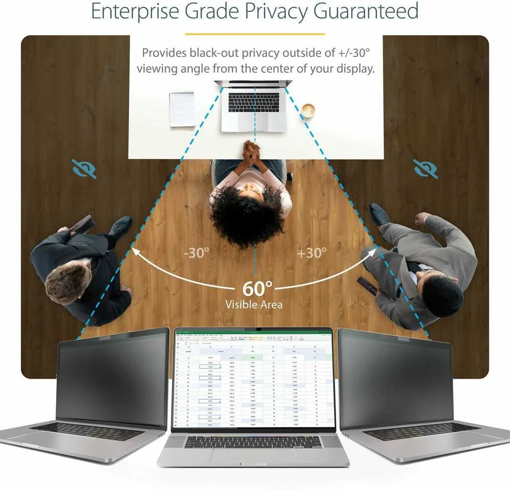 StarTech 14 IN nešiojamojo kompiuterio PRIVATUMO EKRANO / ANTI-GLARE Mėlyno ŠVIESOS FILTRAS