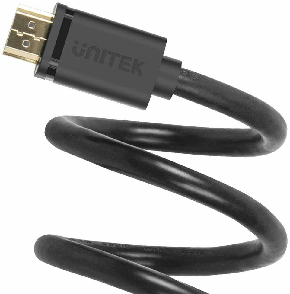 UNITEK Y-C137M Unitek kabelis HDMI v2.0 M/M 1.5m, auksinis, BASIC, Y-C137M