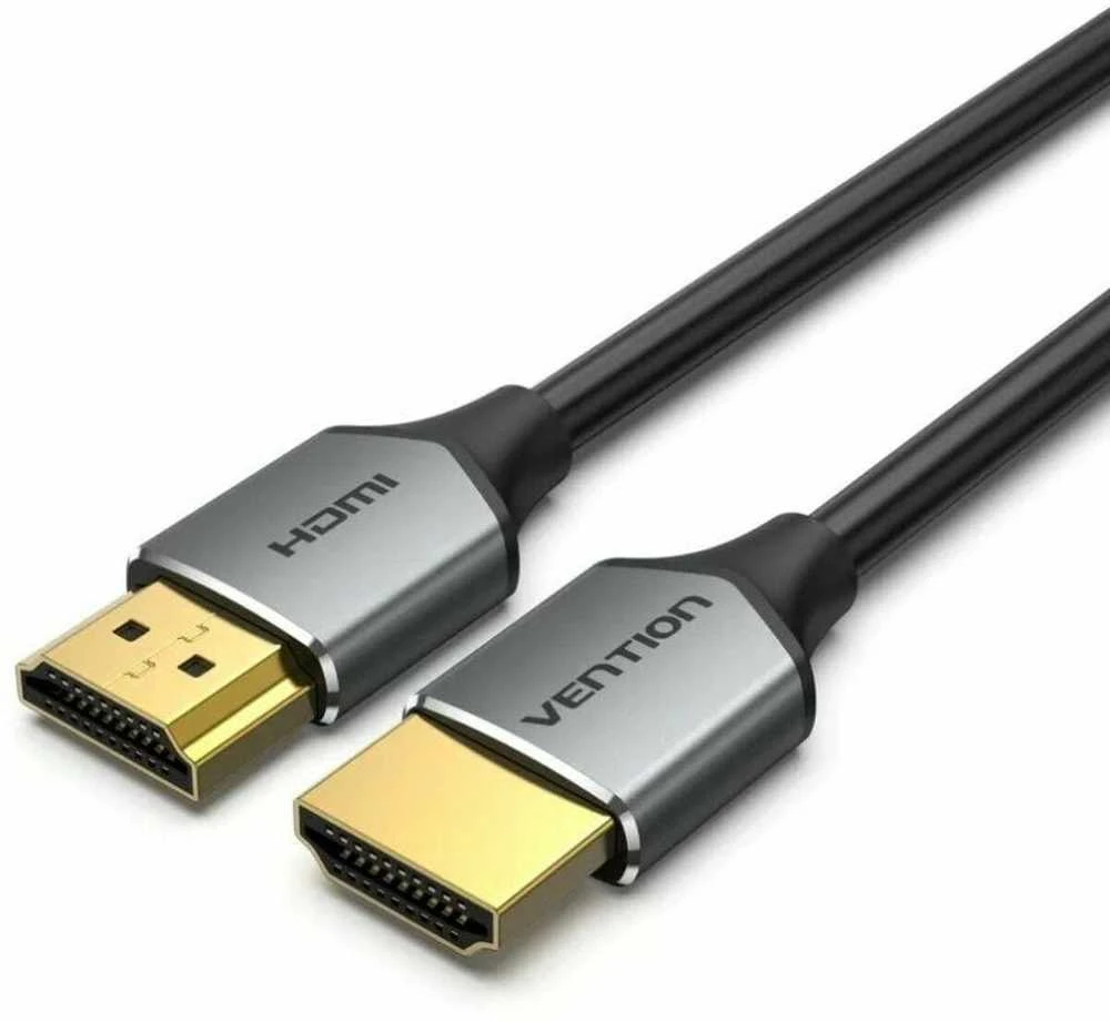 Vention Itin plonas HDMI HD kabelis 0.5 m ventiliacijos ALEHD (pilkas)