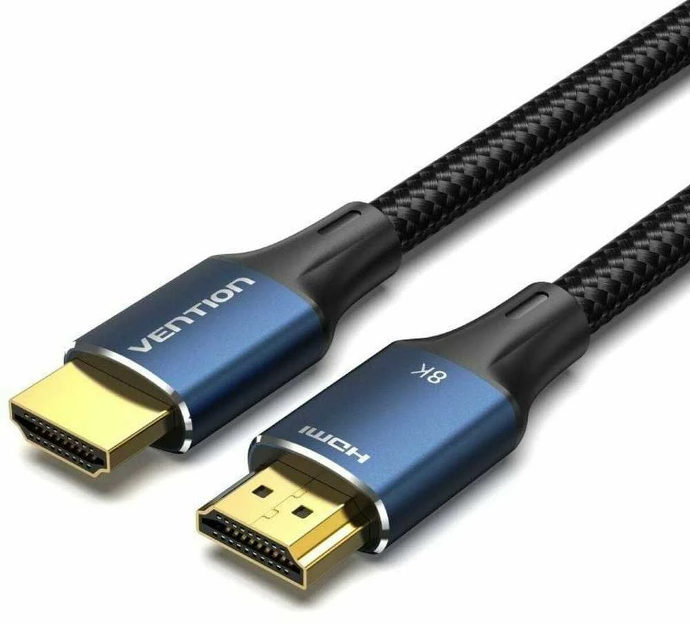HDMI 8K laidas su aliuminio korpuso jungtimis