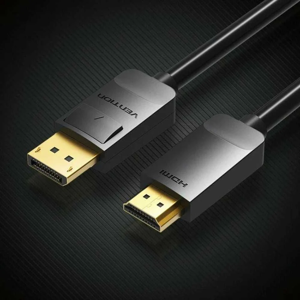 Vention DP į HDMI kabelis su auksuotomis jungtimis