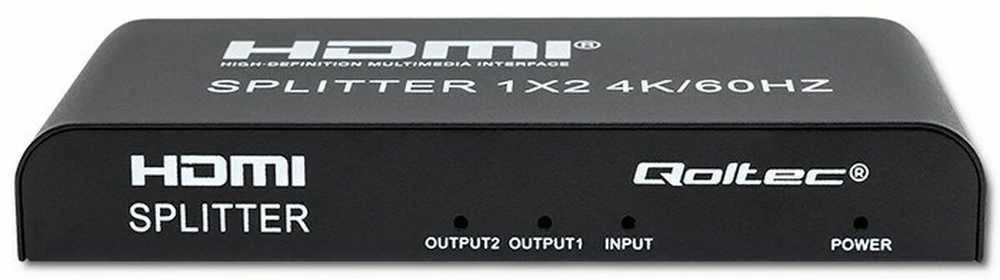 HDMI Skirstytuvas - Qoltec 51797 2x 4K 60Hz