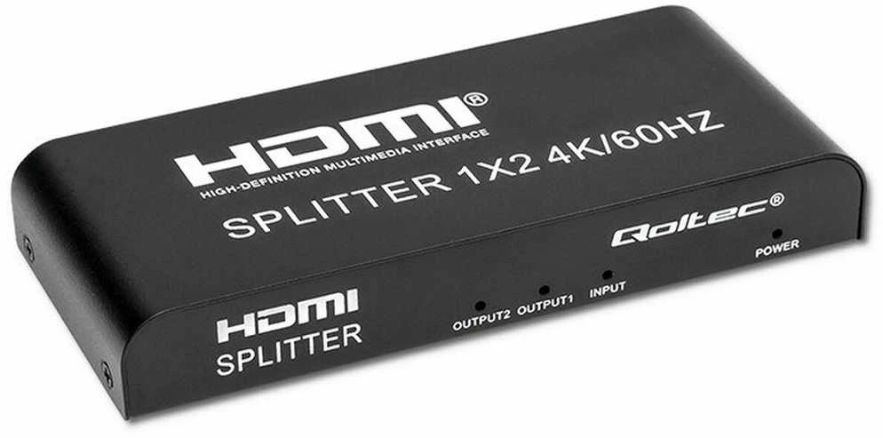 HDMI Skirstytuvas - Qoltec 51797 2x 4K 60Hz