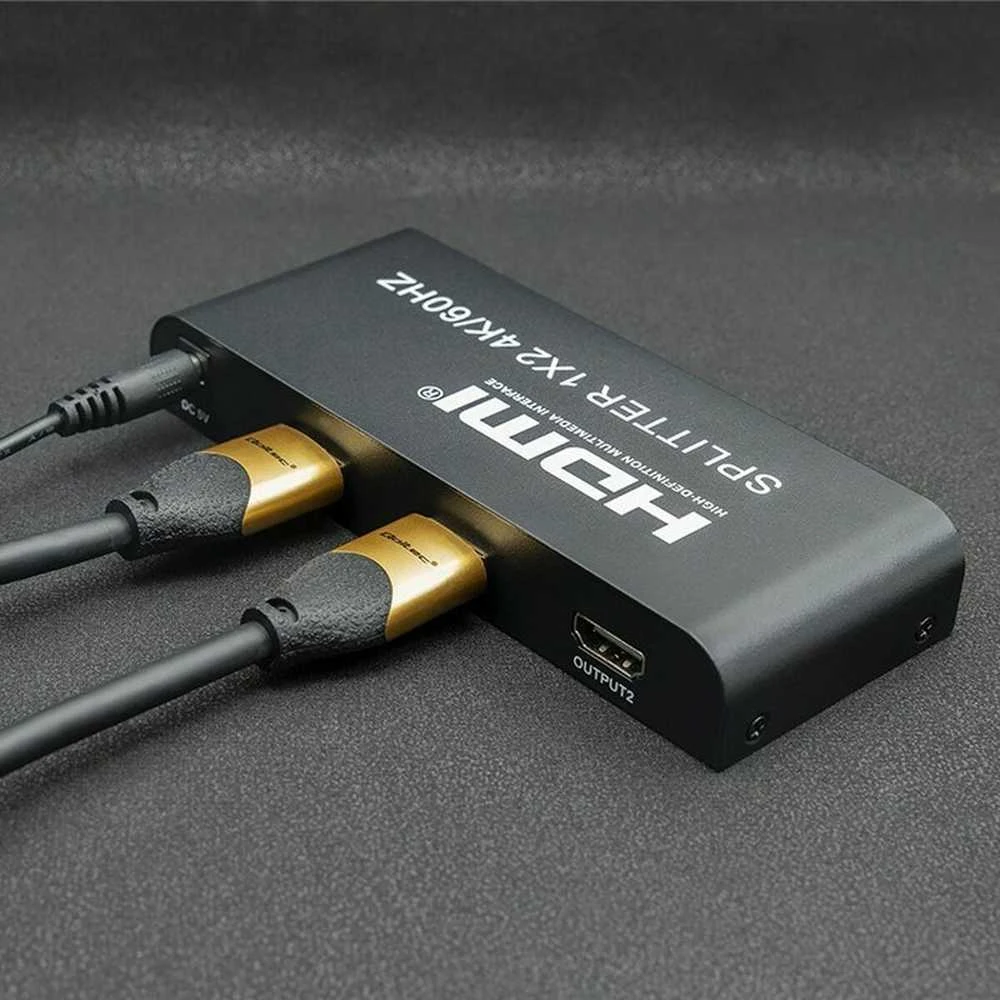 HDMI Skirstytuvas - Qoltec 51797 2x 4K 60Hz