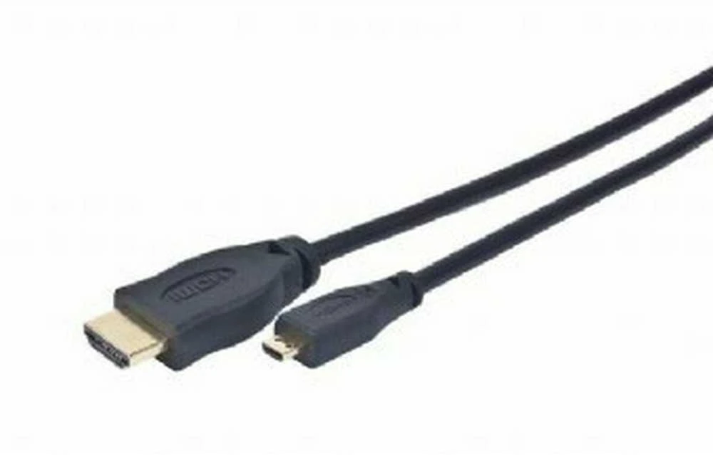 GEMBIRD CC-HDMID-6 HDMI -HDMI Micro kabelis su auksinėmis jungtimis, 1,8 m, urmu pakuotė