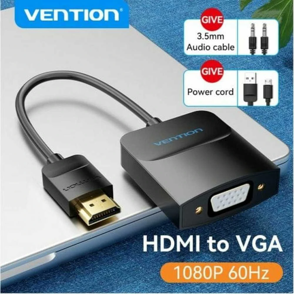 Vention Įvesties/išvesties keitiklis HDMI į VGA 0,15 m 42154,00