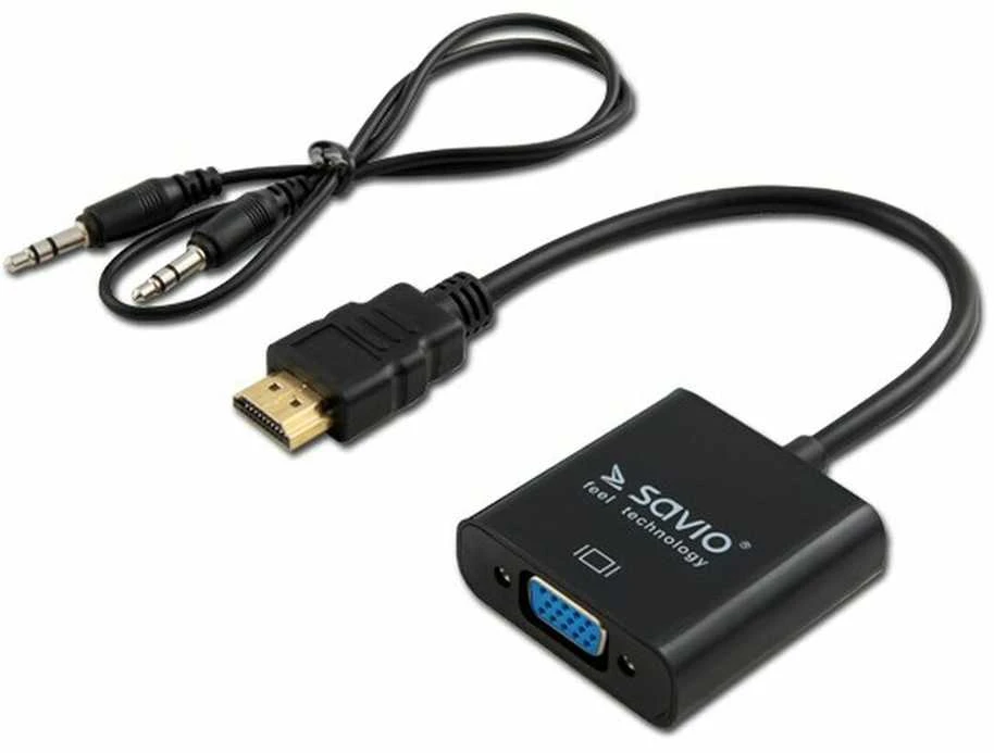 Vaizdo Adapteris - Savio CL-23/B Juodas