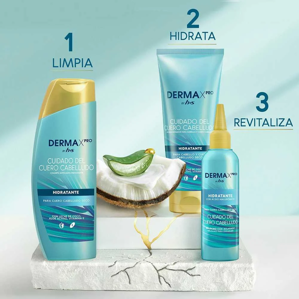 "Head and Shoulders H and S Derma X Pro" drėkinamasis skalavimo balzamas 145ml