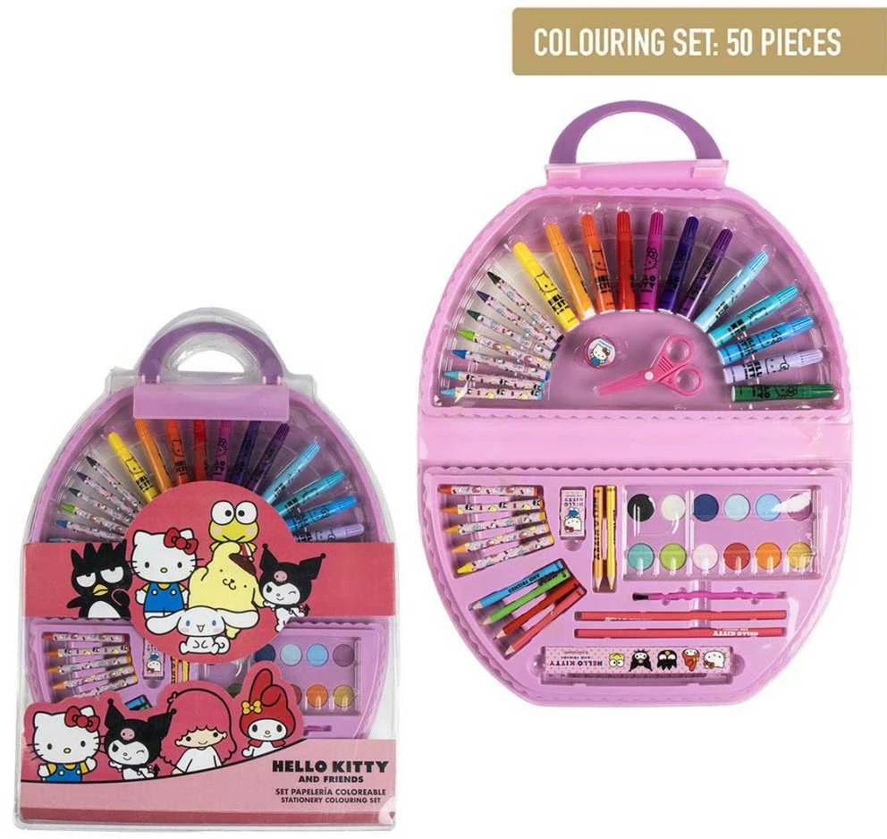 CERDÁ Hello Kitty stationery set 50pcs