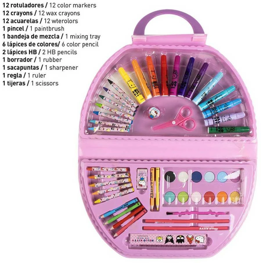 CERDÁ Hello Kitty stationery set 50pcs