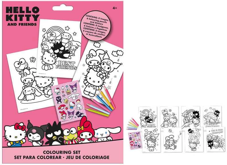 Kids Euroswan Hiszpania Vaikams Euroswan Ispanija *****Hello Kitty spalvinimo rinkinys. HK50190 91493