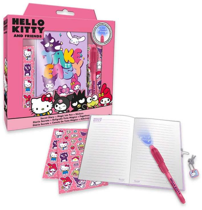 Kids Euroswan Hello Kittyn dienoraštis + stebuklingas rašiklis HK50184