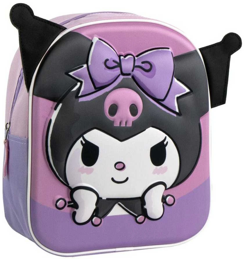 Hello Kitty Kuromi 3D kuprinė, 31 cm