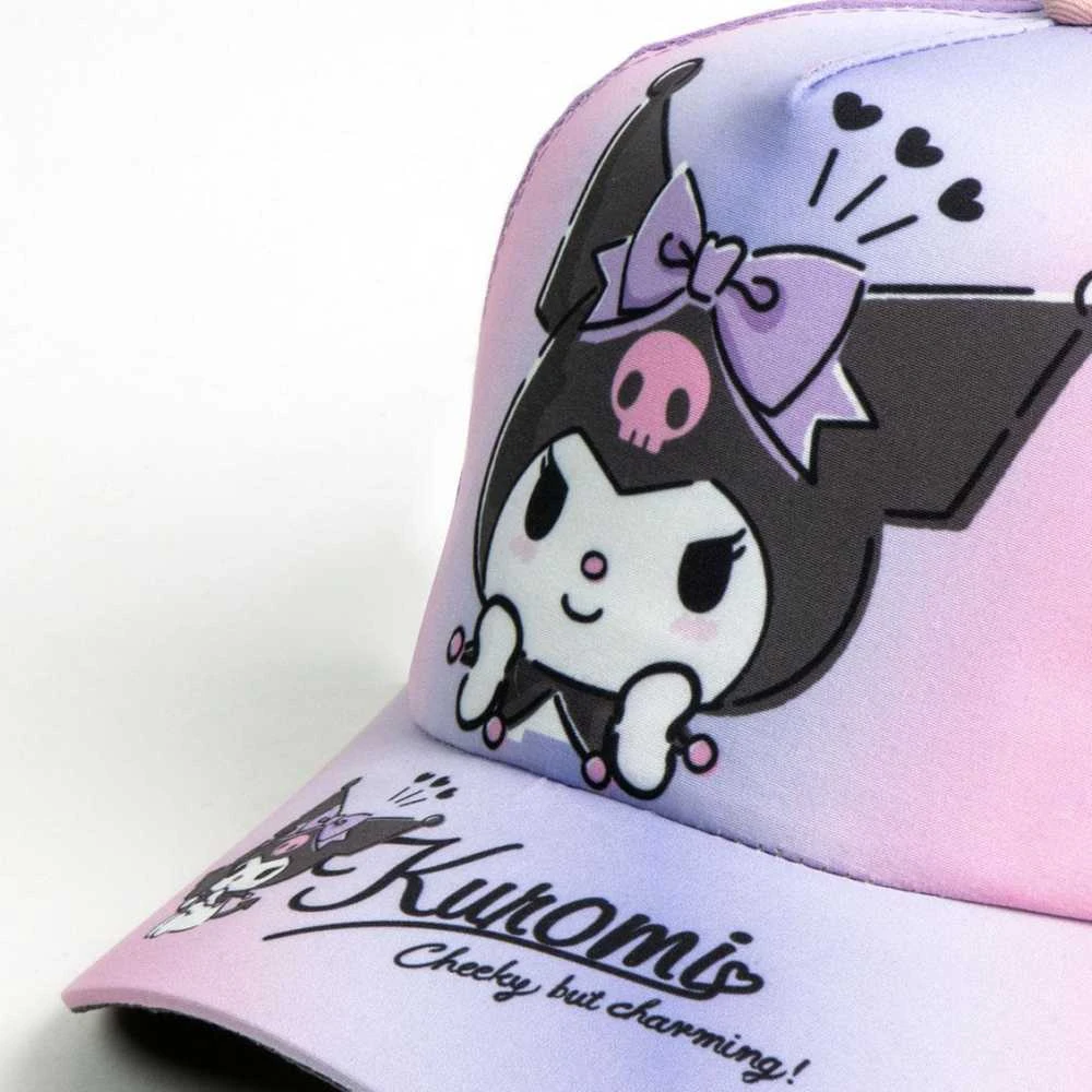 Hello Kitty Kuromi saulės akinių ir kepurės rinkinys