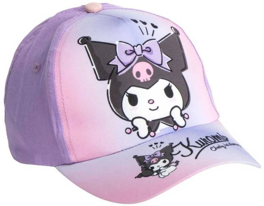 Hello Kitty Kuromi saulės akinių ir kepurės rinkinys