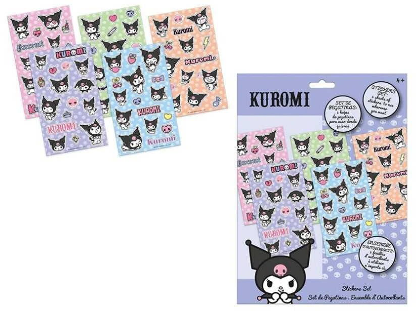 Zdesign Kids Euroswan Spain *****Rinkinys lipdukai 92vnt Kuromi KU00021 93664
