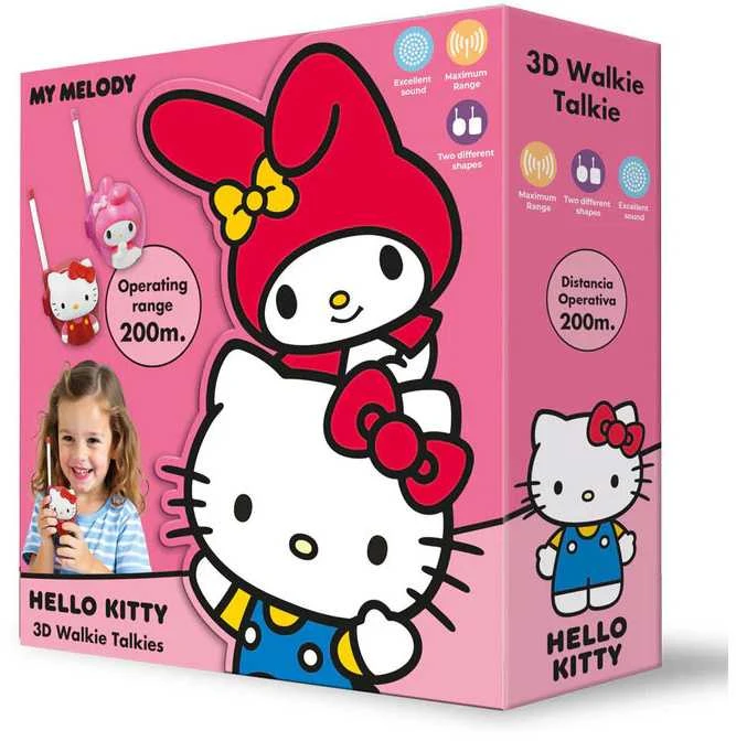 Anek *****Hello Kitty Walkie Talkie 3D HK50152 87632