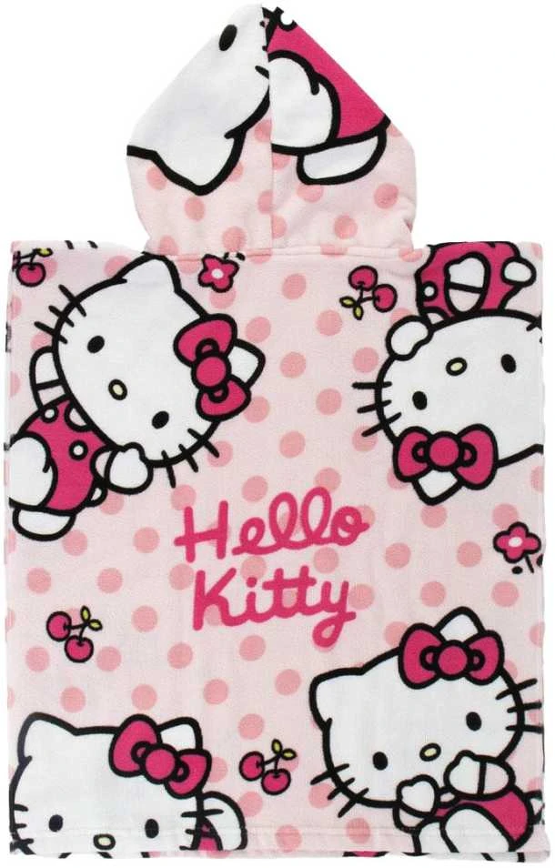 Rankšluostis CERDÁ Hello Kitty microfibre poncho beach towel