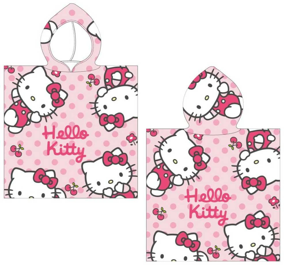 Rankšluostis CERDÁ Hello Kitty microfibre poncho beach towel