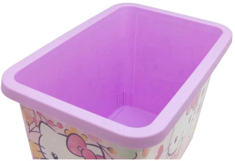 Hello Kitty pastelinių spalvų plastikinė laikymo dėžutė 7 l