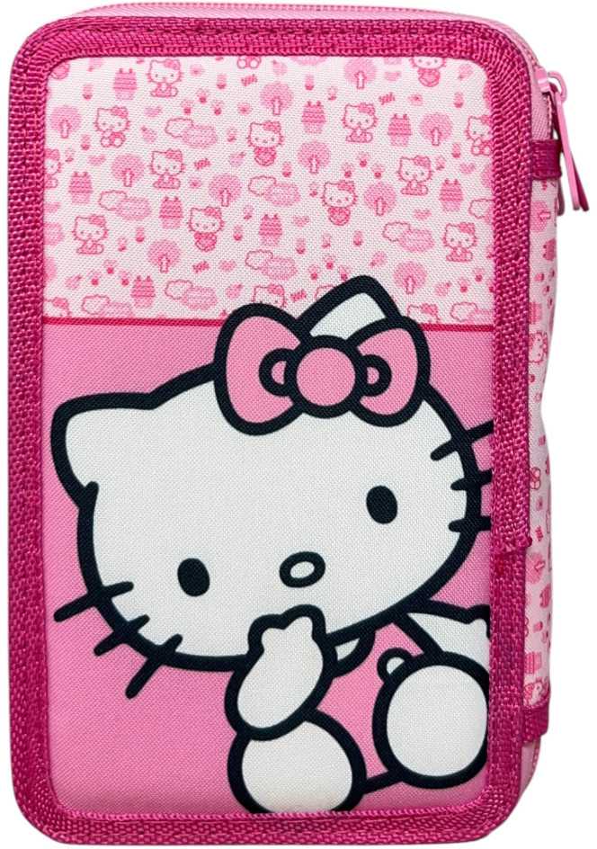 Hello Kitty pieštukų dėklas su Pinky įdaru, 3 lygių