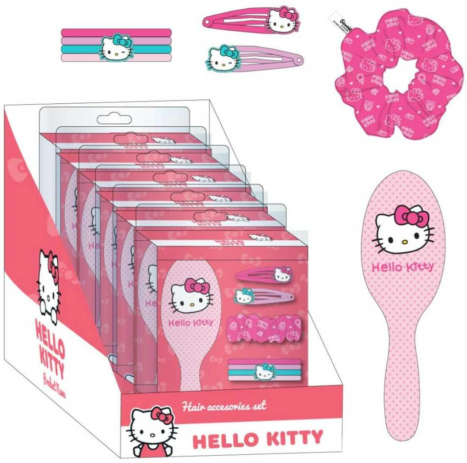 Hello Kitty plaukų aksesuarų rinkinys