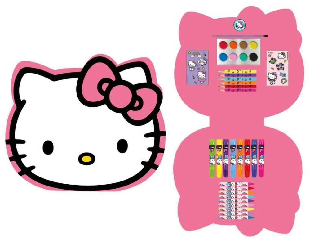 CERDÁ Hello Kitty colouring set