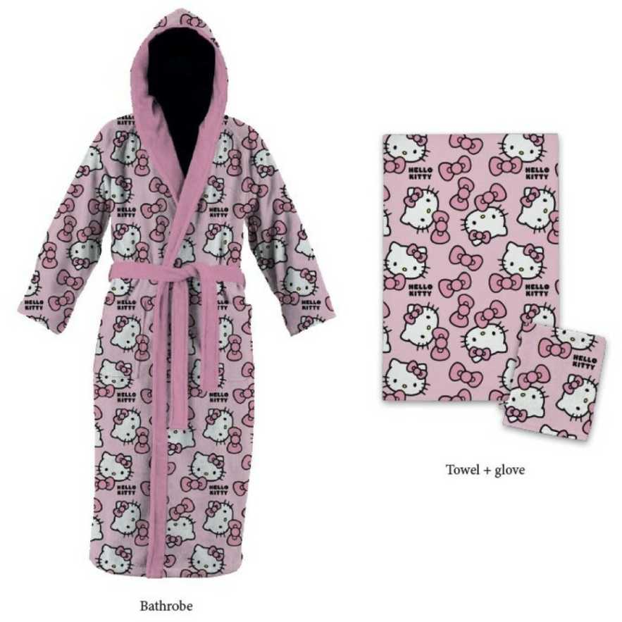 Hello Kitty vonios kambario rinkinys 3/4 metų vaikams