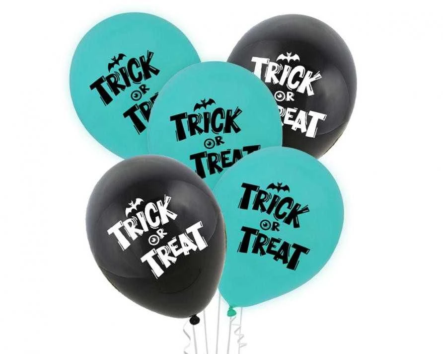 GoDan Balony 12" Boo-TrickOrTreat A5 GZ-TOT5 66910