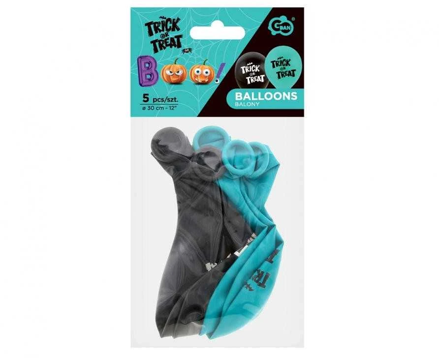 GoDan Balony 12" Boo-TrickOrTreat A5 GZ-TOT5 66910