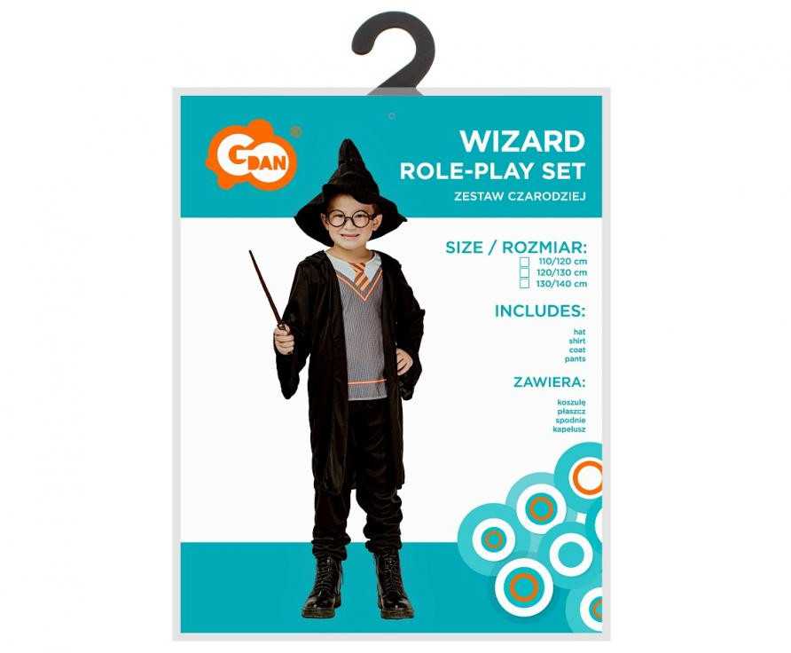GoDan Wizard rinkinys, dydis 130/140 cm