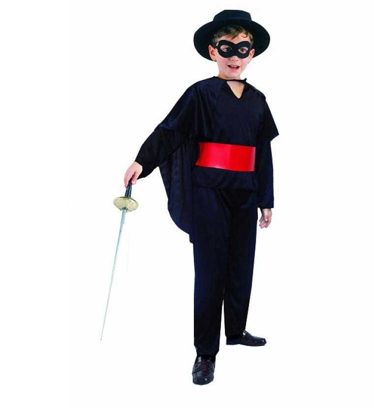 GoDan universalus Zorro kostiumas