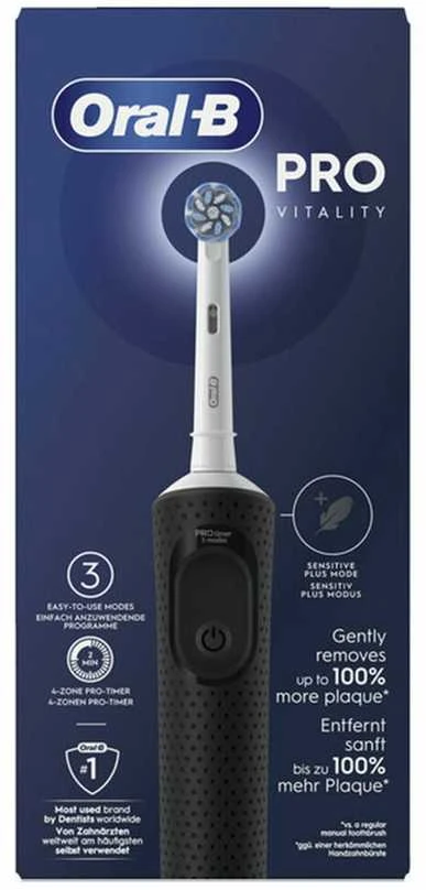 Oral-B VITALITY PRO Juodas electric brush 1 unit
