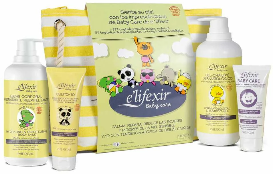 E'Lifexir BABY CARE FOR SENSITIVE SKIN CASE 5 pcs