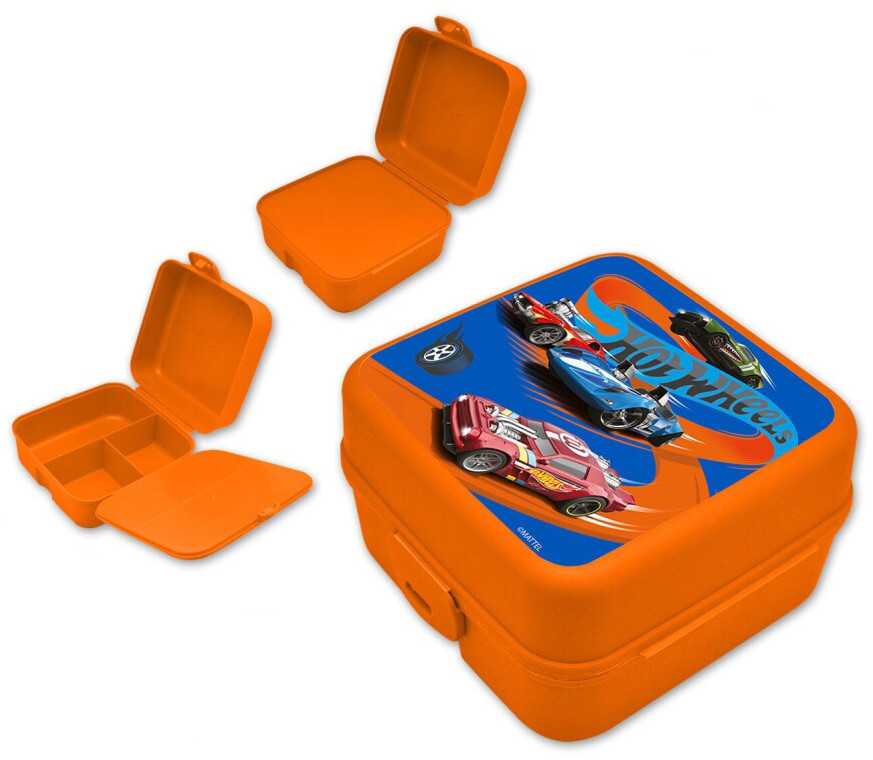 Dėlionė Priešpiečių dėžutė su skyreliais Hot Wheels HW00019 KiDS Licensing