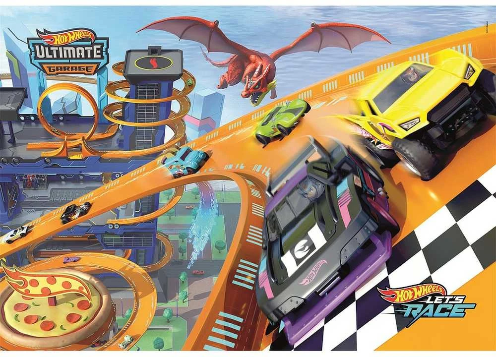 Clementoni Dėlionė 104 vnt. - Hot Wheels