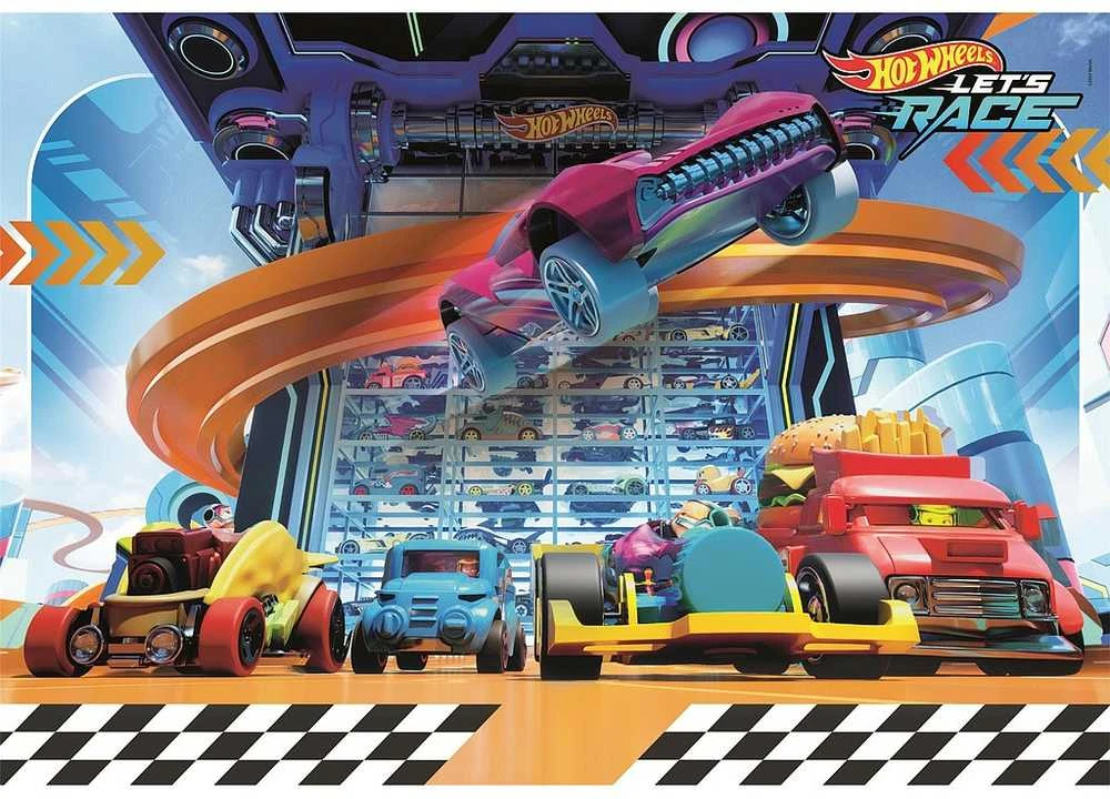 Clementoni Dėlionė 104 vnt. - Hot Wheels