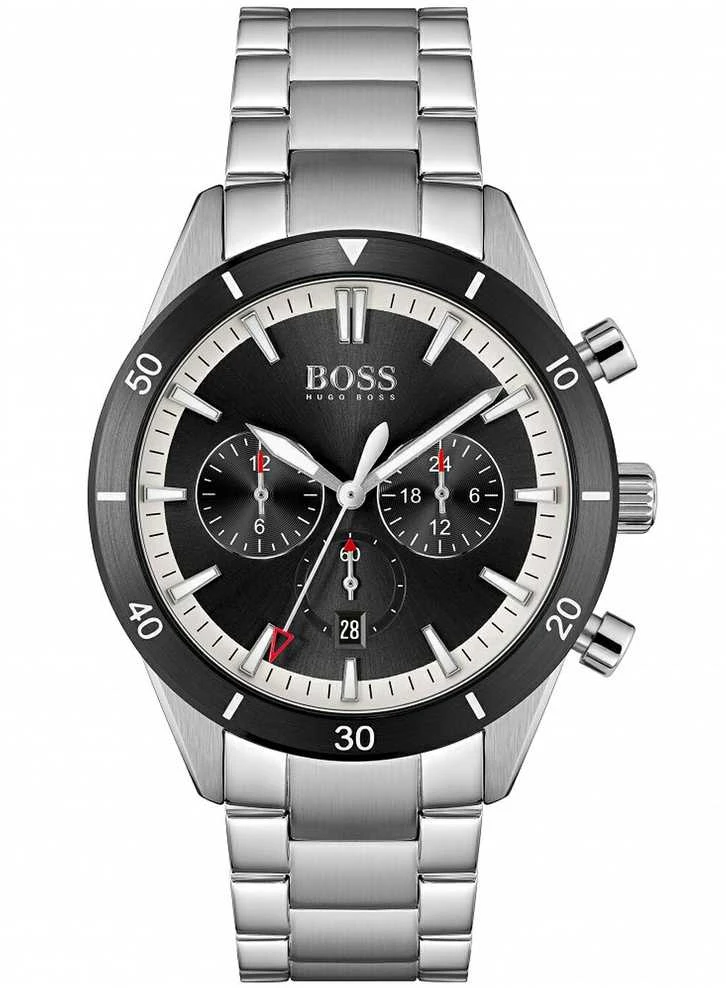 Vyriškas laikrodis HUGO BOSS 1513862 SANTIAGO (zh069a)