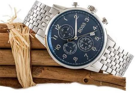 Laikrodis HUGO BOSS MEN'S WATCH 1513496 - NAVIGATOR (zh010b)