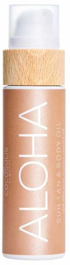 Organiškas kūno įdegio aliejus Cocosolis ALOHA, 110ml