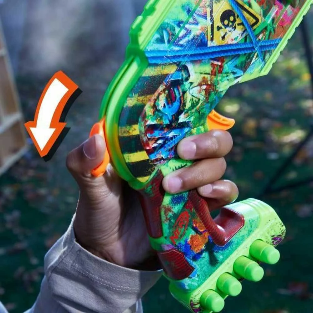 Hasbro NERF Zombių šautuvas DRILLER