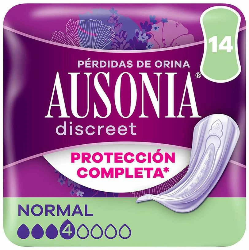 Ausonia Slėpiningas šlapimo nelaikymas Normal 14 vnt.