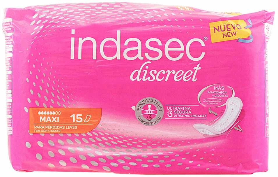 Indasec Dermoseda įklotai nuo šlapimo nelaikymo Maxi 15 vienetų