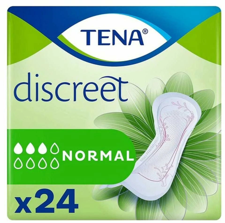 Įklotai nuo pratekėjimo Discreet Normal Tena (24 uds)