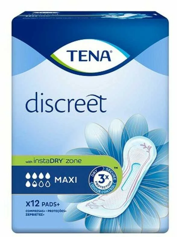 įklotai Tena Lady Compress Maxi 12 vnt