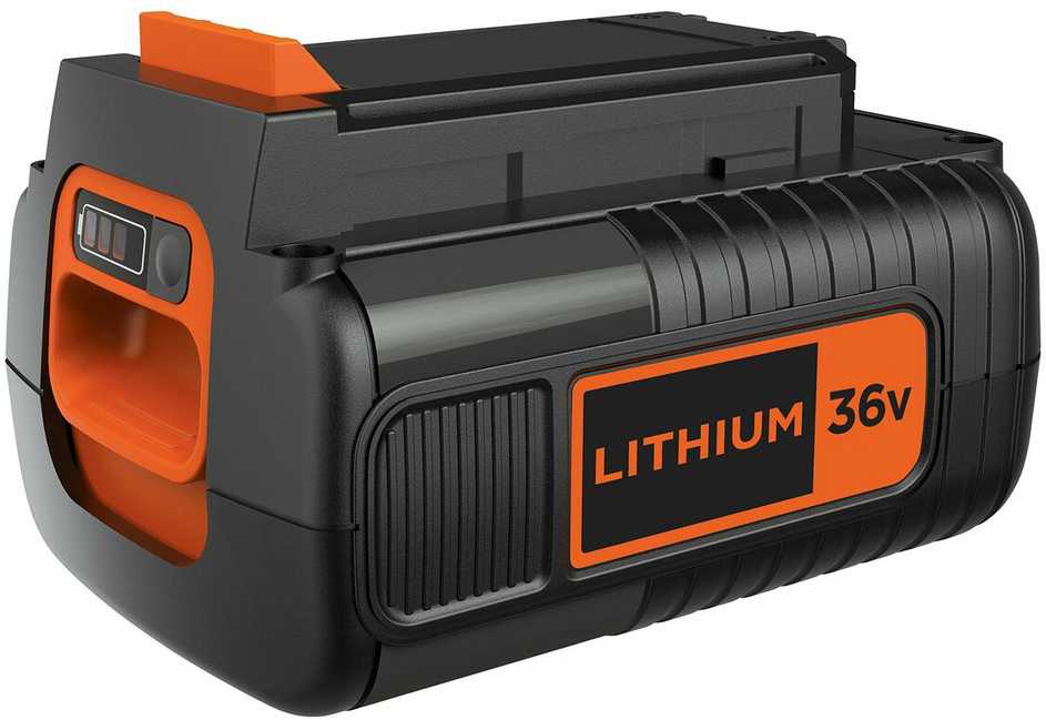 Black & Decker Akumuliatorius 36V 2,0 Ah Li-ion, Juodas & Decker
