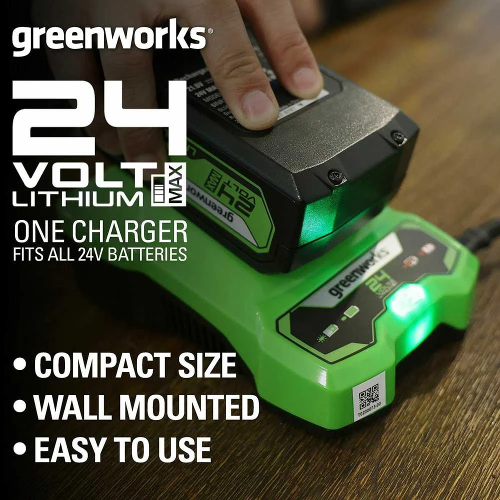 Greenworks G24C 24V 2Ah greitasis kroviklis