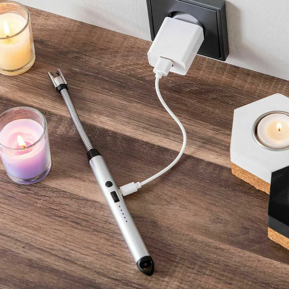 Įkraunamas ir lanksčias elektrinis žiebtuvėlis InnovaGoods Eflecther