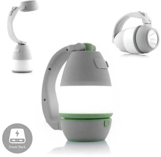 4-In-1 Daugiafunkcis įkraunamas kempingo žibintas Calam InnovaGoods