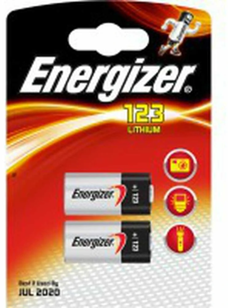 CR123 2BL ENERGIZER BAT.